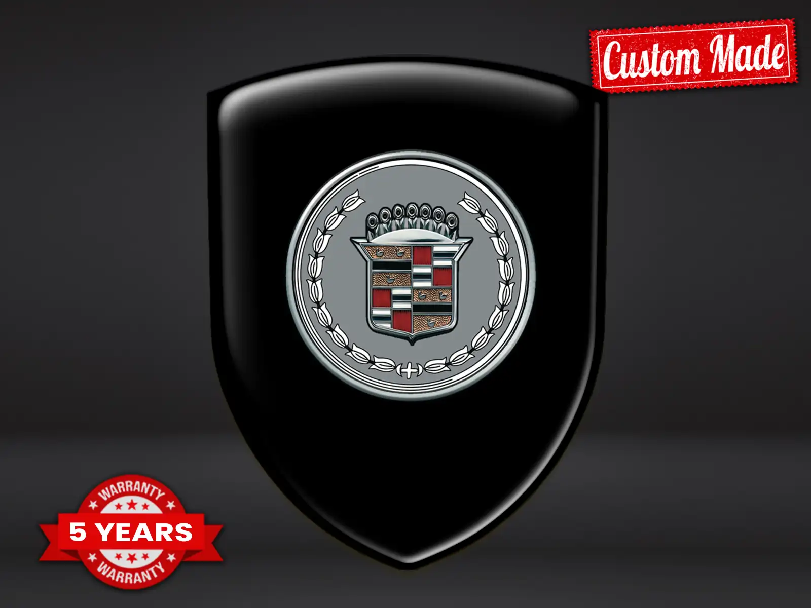 Cadillac Étiquette Auto-Adhésive Design Max Stylé Résistant ST